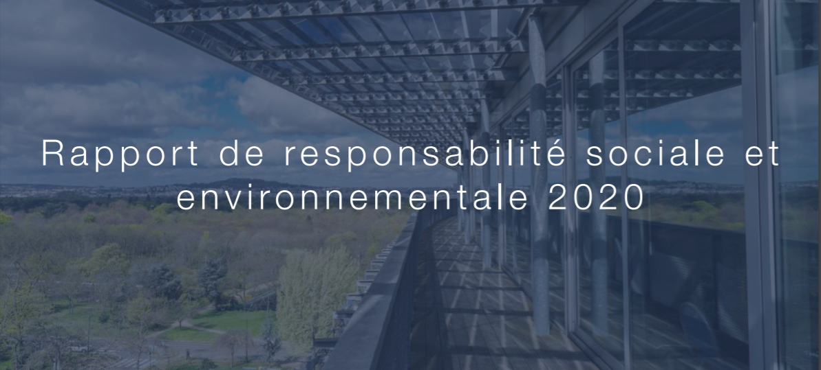 Rapport de responsabilité sociale et environnementale 2020